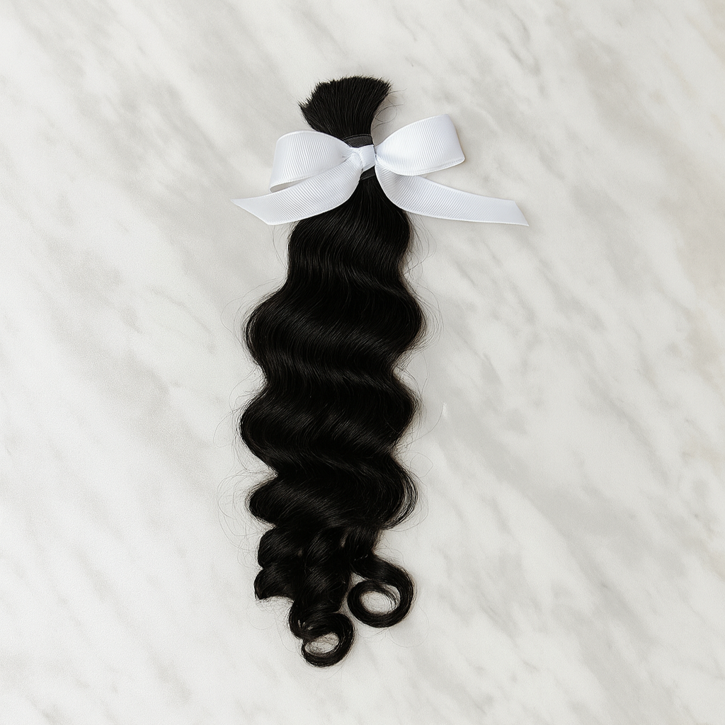 Loose Deep Wave Bulk Human Hair for Boho Braids – Braiding Hair Extensions